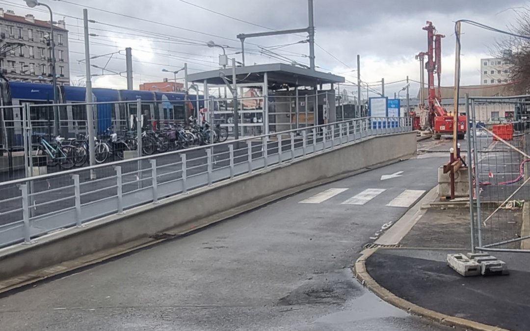 Réalisation d’une rampe d’accès au quai pour La SNCF