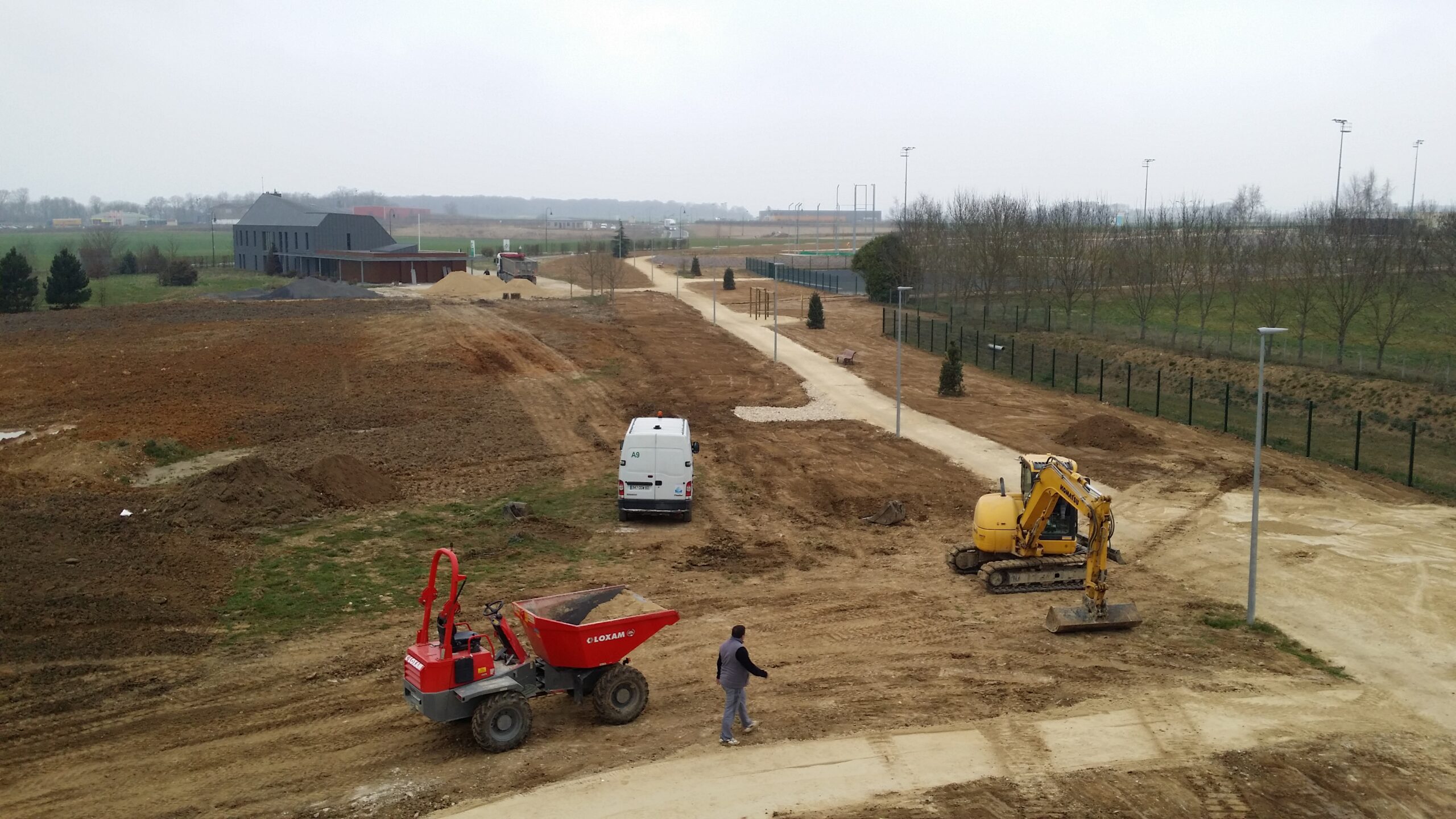 20150319_151431 AXE TP - Réalisation D'une Plaine Des Sports Achaumont En Chaumont En Vexin Pour La Communauté De Commune Du Vexin Thelle - travaux publics
