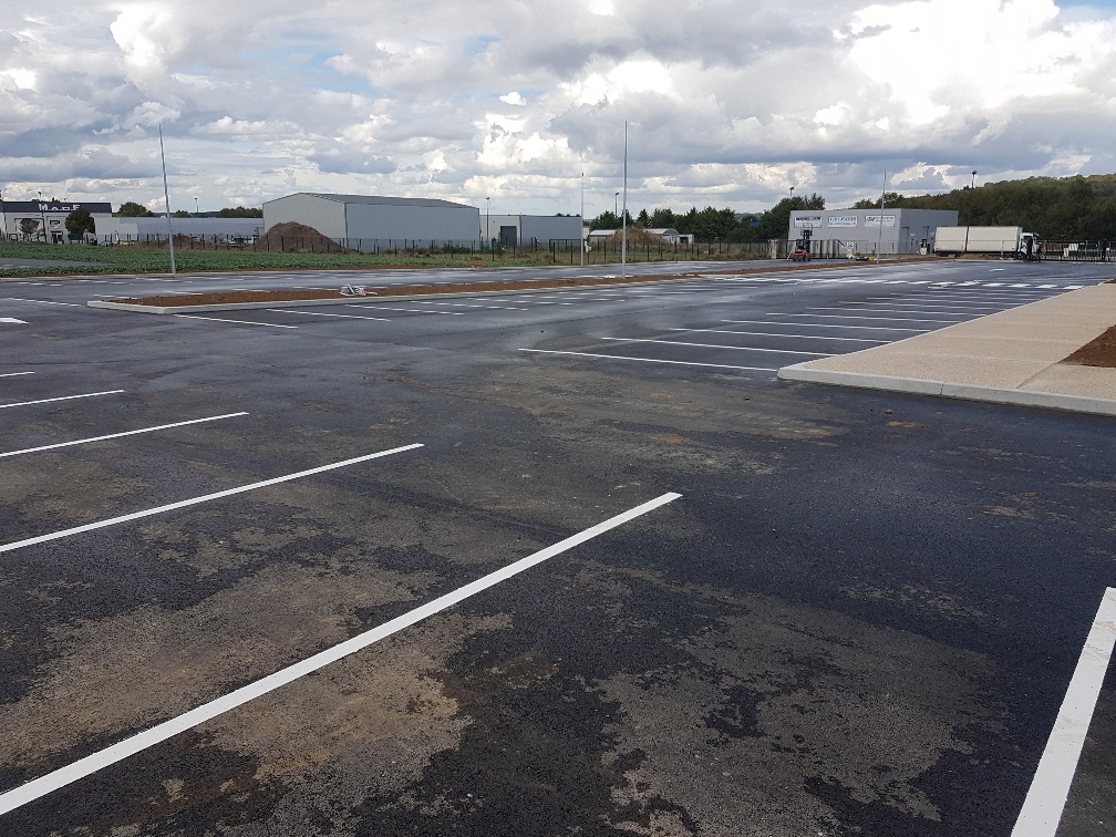 AXE TP - Extension D'un Parking De Cars Pour Grisel (Groupe Lacroix) - travaux publics