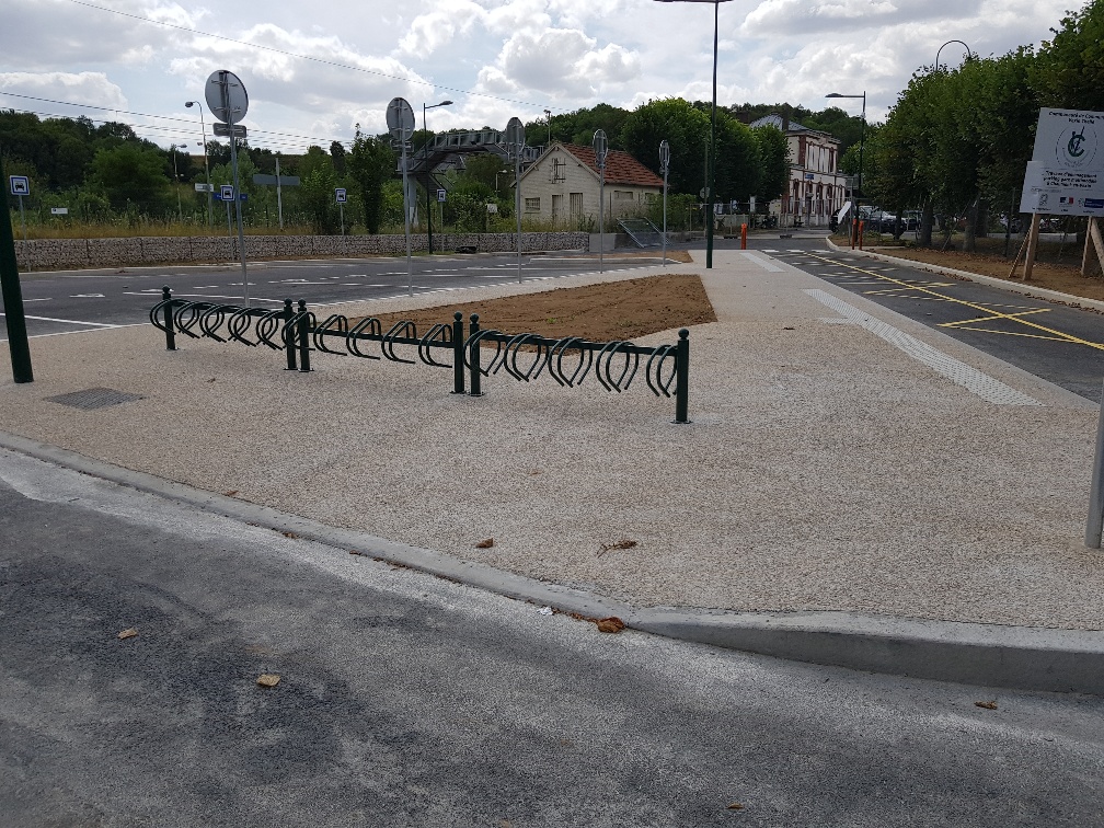 AXE TP - Création du parking de la gare de Chaumont en Vexin pour la communauté de commune du Vexin en Thelle - travaux publics