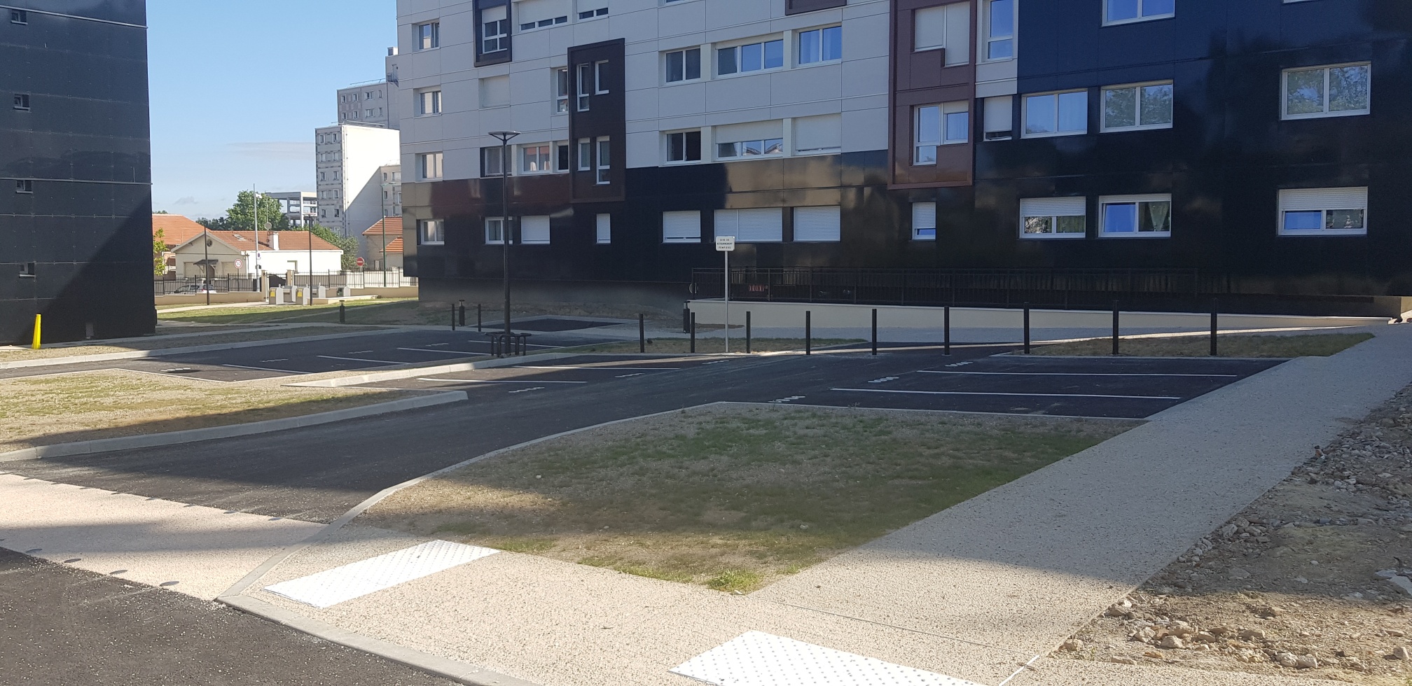 AXE TP - Résidentialisation à Colombes pour Logirep - travaux publics