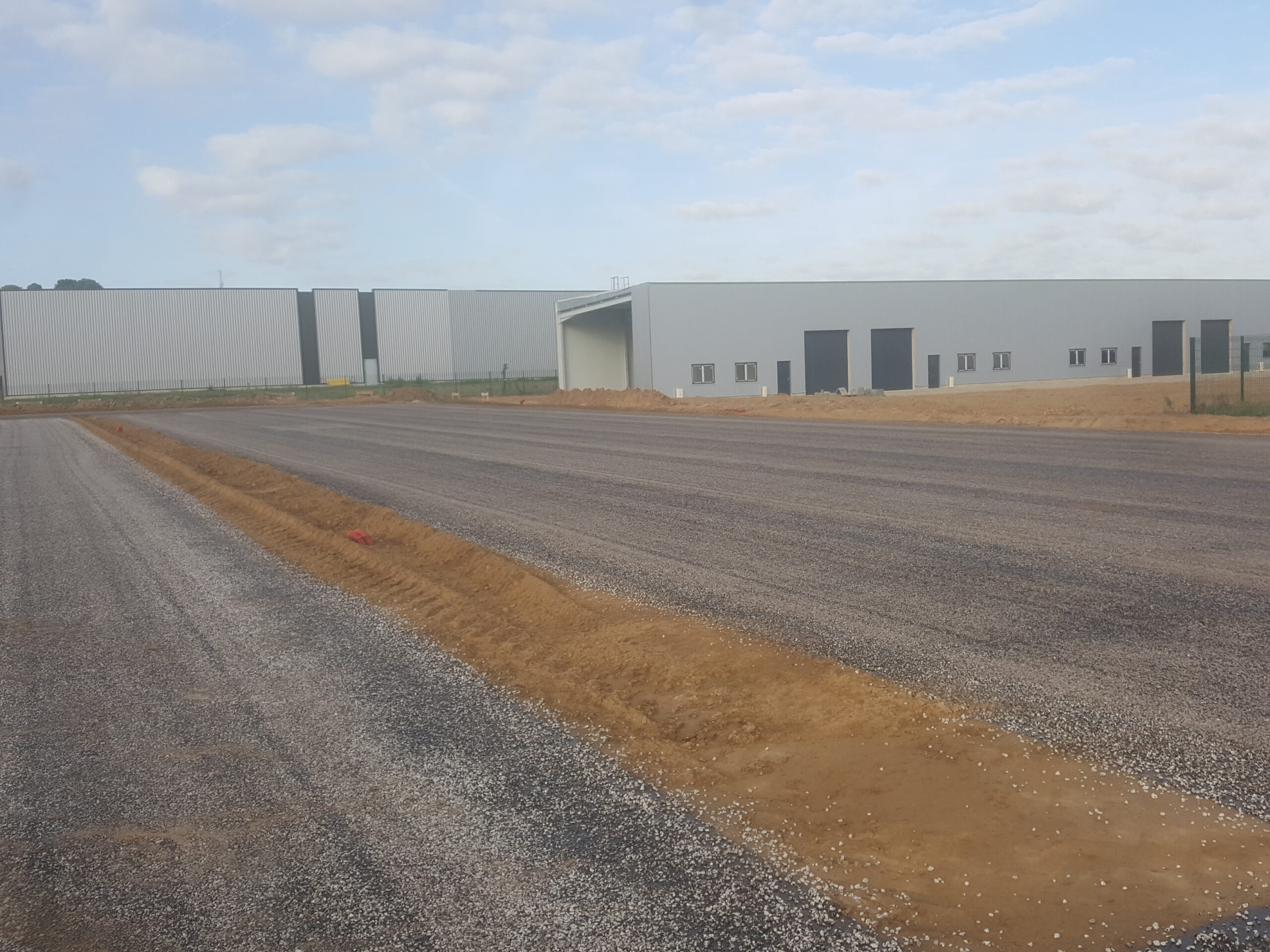 GRISEL 10 AXE TP - Extension D'un Parking De Cars Pour Grisel (Groupe Lacroix) - travaux publics